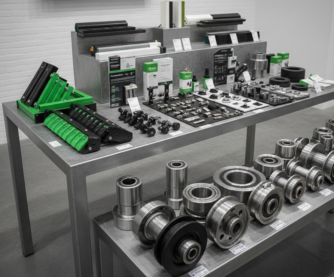 Acessórios de transportadores